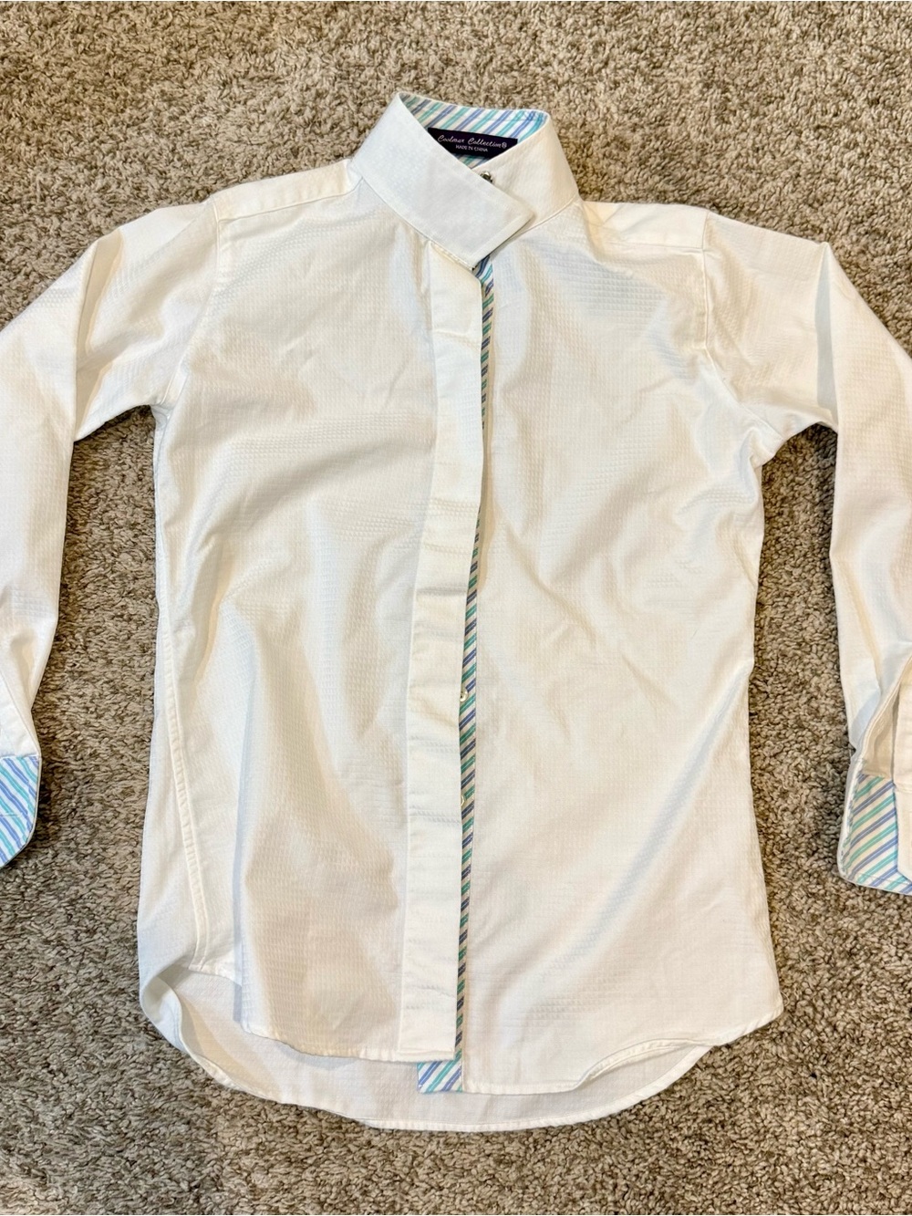 Beacon Hill Equestrian Show Shirt Coolmax Collection Youth Size 8